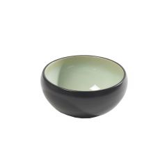 Bowl 13.5cm, PURE green/black