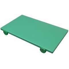 Cutting board plastic 50×30cm h-2cm green