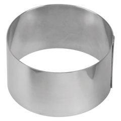 Form ring s/s ø7.5cm h-5.5cm