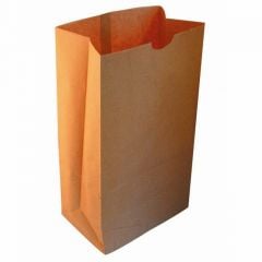 Paper bags 18+11x35cm 3kg 100pcs brown