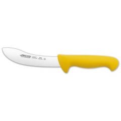 Skinning knife L-16cm yellow