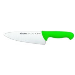 Cooks knife L-20cm wide green