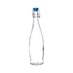 Bottle with blue cap INDRO 1 l