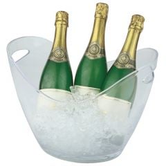 Wine/champagne cooling bowl 35x27cm h-25.5cm