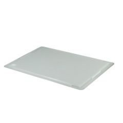 Lid for container 60x40x2cm white (for container E6407; E6410)