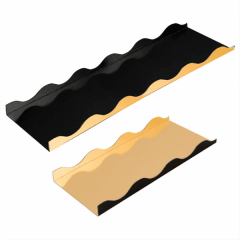 Paper pad gold/black 30x10cm