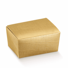 Box for cakes 10.3x6.7cm h-4.5cm gold