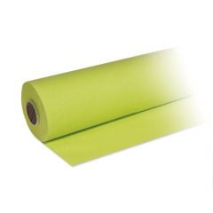 Paper tablecloth PREMIUM 25×1.2m yellow/green