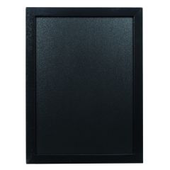 Chalkboard SECURIT wood with lacquered black finish plus chalkmarker 30x40cm