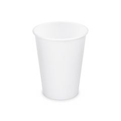 Paper cup disposable ø90mm 420ml 50pcs white