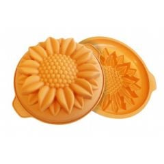 Silicone mould ø260 h-70mm 2250ml SUNFLOWER