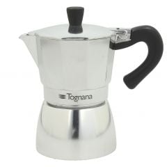 Espresso coffee maker for six cups