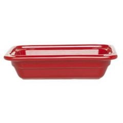Dish RECTON GN1/4 h-6.5cm 1.3 l red