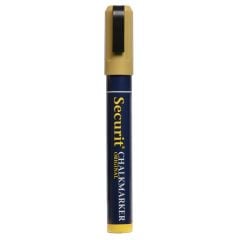 Liquid chalkmarker SECURIT medium 2-6mm Nib gold