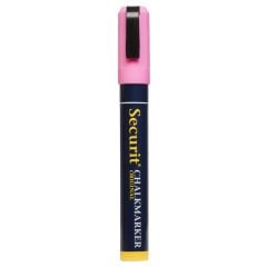Liquid chalkmarker SECURIT medium 2-6mm Nib pink