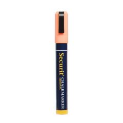 Liquid chalkmarker SECURIT medium 2-6mm Nib orange