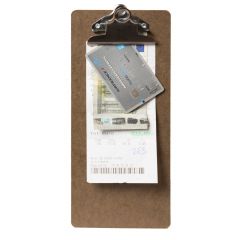 Bill holder SECURIT clipboard A4 size brown