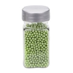 Edible sprinkle decoration Pearls Mini ø 3–4 mm 65g Green