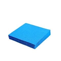 Napkins 33x33cm 3-ply 20pcs blue