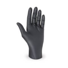 Nitril gloves unpowdered extra strong size L 100pcs black