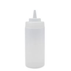 Bottle for sauce 470ml plastic transparent