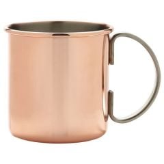 Cup metal 480ml VINTAGE copper