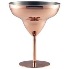 Margarita glass metal 300ml copper