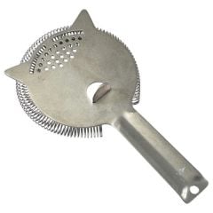 Strainer metal with 2 paws