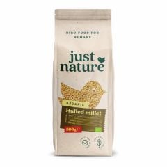 Organic Hulled millet 500g JUST NATURE