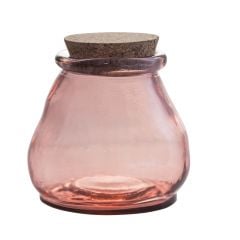Jar with lid SAC 800ml pink
