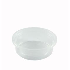 Food container disposable round 50ml 100pc transparent