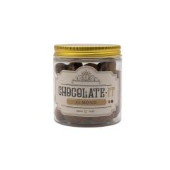 Caramelized almonds in milk and dark chocolate with coffee 150g