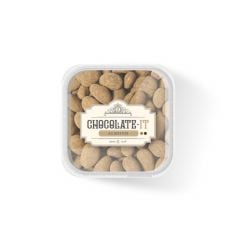 Caramelized almonds in milk and dark chocolate with coffee 350g CHOCOLATE IT