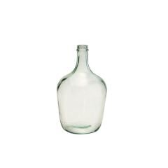 Vase - bottle 4L; 32.5cm transparent