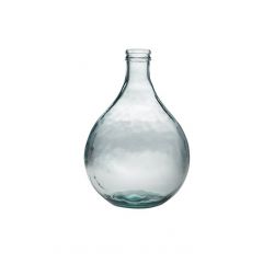 Vase - bottle 12L; 38.5cm transparent