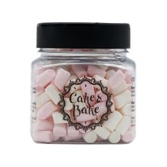 Pink/White marshmallows 50g