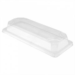 Lids for sushi tray  (212.93) 22.2x9.6x3.2cm 50pcs transparent