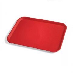Tray FAST FOOD 30x41cm, red