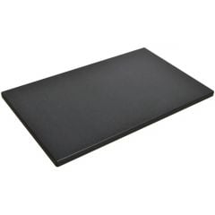 Cutting board plastic black 60×40cm h-2cm