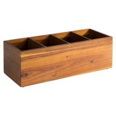 Wooden box WOODY 36x14cm h-12.5cm