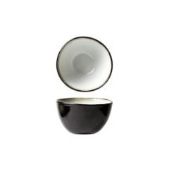 Bowl PLATO ø14cm h-8cm white/grey