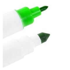 Green double tip marker