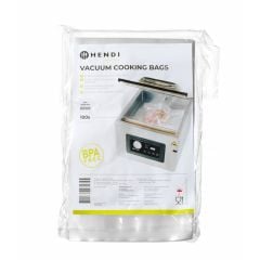 Bags for vacuum packer, 150x250 mm, 55μm, 100 pcs