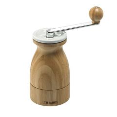 Coffee grinder Bamboo/Stainless Steel