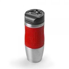 Vacuum mug 400ml, red