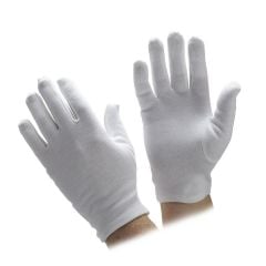 Serving Gloves white cotton, a pair