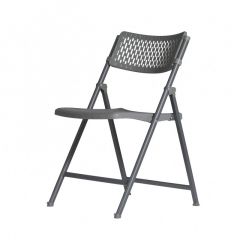 Chair 50x52 cm h-81 cm foldable grey