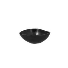 Salad bowl 14x11cm 270ml SHAPED black