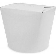 Food box plaid, white 750ml 50pcs