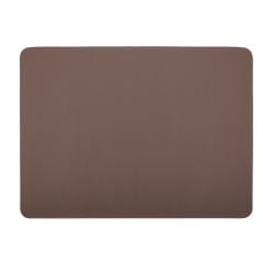 Placemat TOGO Leather look imitation, 33x45cm, brown